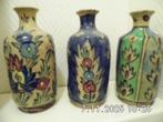 ANTIEKE CHINESE AARDENWERK VAASJES 3 ST., Antiek en Kunst, Antiek | Vazen, Ophalen of Verzenden