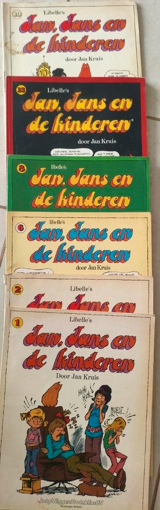 Jan Jans en de Kinderen - Deel 1, 2, 6, 8, 10 & 13 beschikbaar voor biedingen