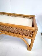 Bamboe bed, Huis en Inrichting, Slaapkamer | Bedden, Gebruikt, Eenpersoons, Ophalen of Verzenden, 200 cm