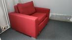 slaapfauteuil fauteuil rood, Huis en Inrichting, Ophalen, 75 tot 100 cm, Zo goed als nieuw, 75 tot 100 cm