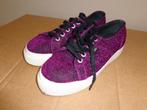 paarse glitter dames/meisjessneakers van Superga, maat 36, Kleding | Dames, Schoenen, Overige kleuren, Ophalen of Verzenden, Sneakers of Gympen