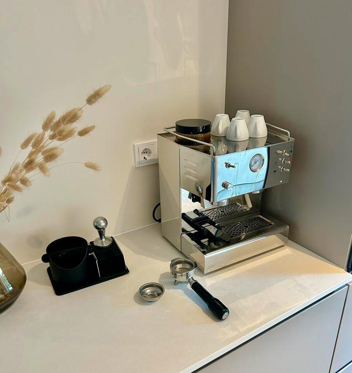 Quickmill 3035 koffie machine met accessoires ️, Witgoed en Apparatuur, Koffiezetapparaten, Zo goed als nieuw, Gemalen koffie