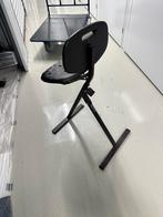 Zwart gitaar stoel, Gebruikt, Zwart, Ophalen of Verzenden, Metaal