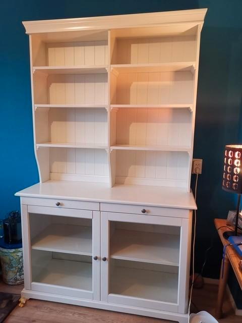 Liatorp Ikea buffetkast, Huis en Inrichting, Kasten | Buffetkasten, Gebruikt, 200 cm of meer, 25 tot 50 cm, Met lade(s), Met deur(en)