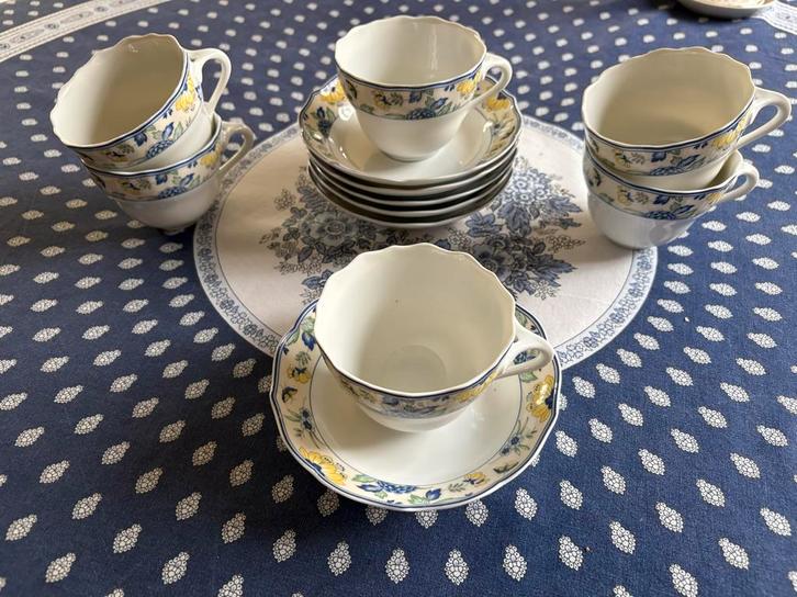 Hutschenreuther Maria Theresia Papillon 6 kop en schotel, Huis en Inrichting, Keuken | Servies, Nieuw, Kop(pen) en/of Schotel(s)