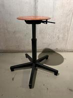 Vintage kruk, Ophalen, In hoogte verstelbaar, Gebruikt, Hout