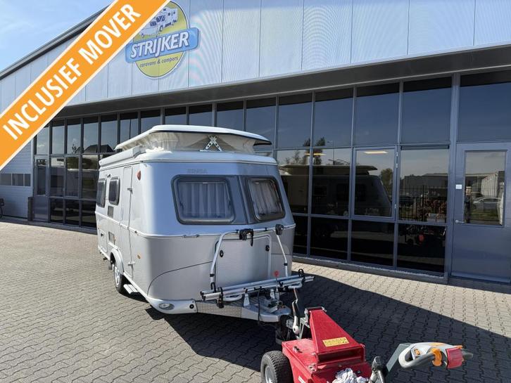 Eriba Touring Troll 550 GT Bed 198cm + Zit WC Mover Luifel.., Caravans en Kamperen, Caravans, Bedrijf, tot en met 4, 750 - 1000 kg