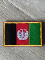 Afghanistan Patch, Ophalen of Verzenden, Landmacht, Overige gebieden, Embleem of Badge