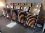 Castelli DSC106 stapelstoelen, Huis en Inrichting, Ophalen, Bruin, Anonima Castelli, Zo goed als nieuw