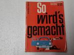 Onderhoudsboek garageboek Volkswagen 1500 en 1600 uit 1967 S, Ophalen