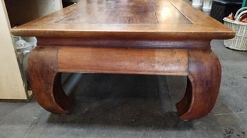 Massief eiken salon-/opiumtafel 120x70 beschikbaar voor biedingen