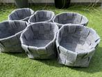6x Ikea opbergmand vilt, Overige materialen, Mand, Vierkant, Ophalen of Verzenden