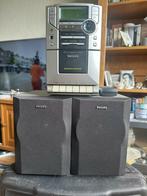 Philips stereo set met afstandsbediening, Audio, Tv en Foto, Stereo-sets, Ophalen of Verzenden, Zo goed als nieuw, Philips