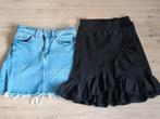 Twee rokjes nik&nik nikkie 34 jdy zgan! Zwart kerst glitter, Zwart, Ophalen of Verzenden, Zo goed als nieuw, Nikkie