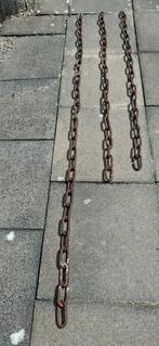 Industriële hijs schakels ketting metaal 210/150/144 cm, Ophalen of Verzenden, Gebruikt