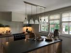 Plafondlampen met bijbehorende balk, Huis en Inrichting, Ophalen, Zo goed als nieuw, Glas, Minder dan 50 cm