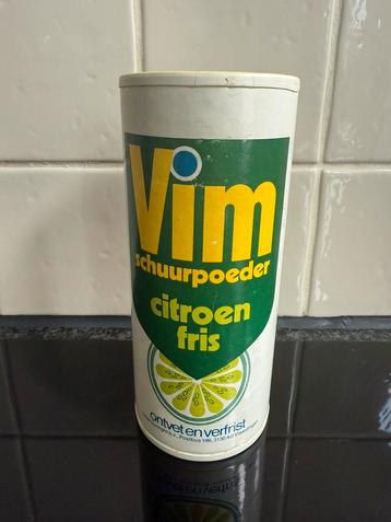 Vintage VIM schuurpoeder – citroen fris volle bus (‘70/80) beschikbaar voor biedingen