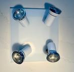 Plafondlamp, Huis en Inrichting, Lampen | Plafondlampen, Ophalen, Zo goed als nieuw, Glas, Modern