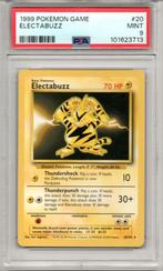 Electabuzz Psa 9 Base set unlimited, Ophalen of Verzenden, Zo goed als nieuw, Losse kaart