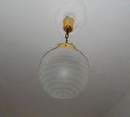 Italiaans glazen BOL Hanglamp, Ophalen of Verzenden, Zo goed als nieuw, Glas, Minder dan 50 cm