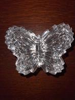 Kristallen vlinder 2-delig, Antiek en Kunst, Antiek | Glas en Kristal, Ophalen of Verzenden
