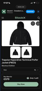 Trapstar Hyperdrive Jacket, Ophalen of Verzenden, Nieuw, Overige maten, Zwart