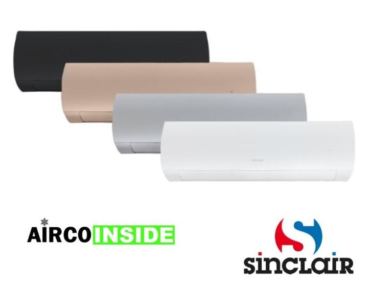 Sinclair Airconditioners,  Direct uit voorraad leverbaar, Witgoed en Apparatuur, Airco's, Nieuw, Wandairco, 100 m³ of groter, 3 snelheden of meer