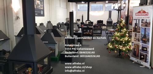 BBQHAARD OPENHAARD INBUW CHAMOTTE BUITENHAARD ALFREBO HAARD, Tuin en Terras, Buitenkeukens, Nieuw, Houtskool, Inbouw, Vrijstaand
