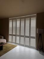 Houten witte shutters, zeer kwalitatief, Ophalen, Zo goed als nieuw, Minder dan 100 cm