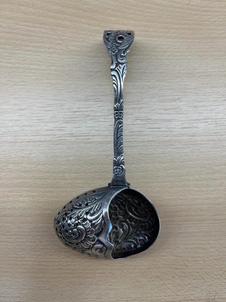 Brocante - Gero 90 Verzilverd theezeefje, Antiek en Kunst, Curiosa en Brocante, Verzenden