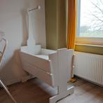 Als Nieuw ! Wit houten baby wieg !, Ophalen