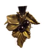 Broche in de vorm van een takje., Overige materialen, 4 tot 7 cm, Ophalen of Verzenden, Zo goed als nieuw