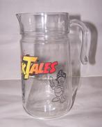 Vintage Ducktales glazen schenkkan. Nieuwstaat., Verzamelen, Ophalen of Verzenden, Donald Duck, Nieuw, Servies