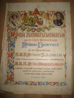 AANKONDIGING geboorte van prinses BEATRIX Zeldzaam, Ophalen of Verzenden, Gebruikt, Nederland, Kaart, Foto of Prent