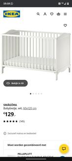 Ledikant wit ikea, Kinderen en Baby's, Babywiegjes en Ledikanten, Ophalen, Gebruikt, Ledikant