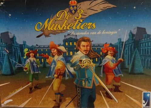Bordspel: De 3 musketiers, de sieraden van de koningin, Hobby en Vrije tijd, Gezelschapsspellen | Bordspellen, Gebruikt, Een of twee spelers