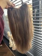 V part haarstuk van Jennifer Hoeve Human Hair!, Ophalen of Verzenden, Zo goed als nieuw, Pruik of Haarverlenging