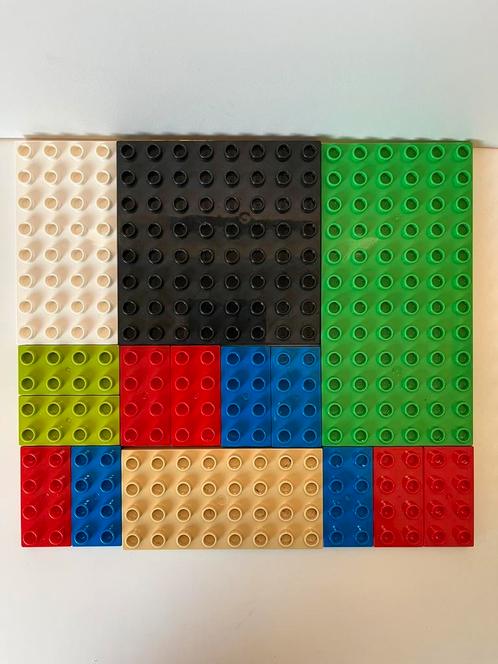 Lego DUPLO  -    Set Bouwplaten / zie omschrijving, Kinderen en Baby's, Speelgoed | Duplo en Lego, Gebruikt, Duplo, Ophalen of Verzenden