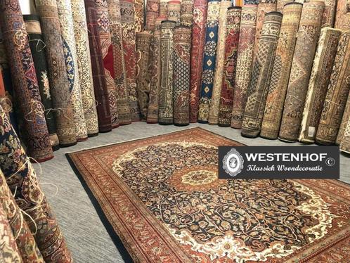 Perzisch tapijt handgeknoopt vloerkleed Zeer Betaalbaar!, Huis en Inrichting, Stoffering | Tapijten en Kleden, Crème, Beige, Bruin