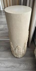 Natuurstenen pilaar / sokkel, Ophalen, Gebruikt, Rond, Minder dan 50 cm