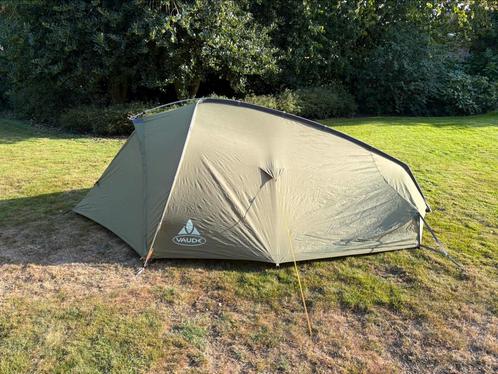 Vaude Taurus 2P tent + nieuw grondzeil, Caravans en Kamperen, Tenten, tot en met 2, Zo goed als nieuw, Ophalen of Verzenden