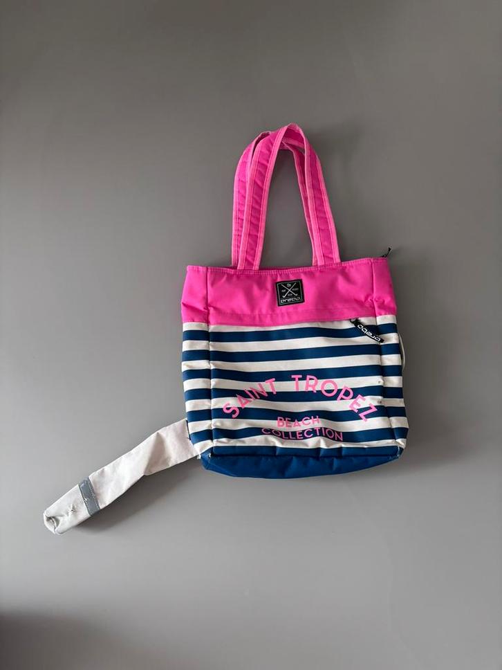 Brabo hockeytas handtas roze met blauw, Sport en Fitness, Hockey, Zo goed als nieuw, Tas, Ophalen of Verzenden