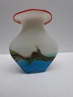 handgeblazen vaas  art glass Baijan van Essie Zareh, Huis en Inrichting, Overige kleuren, Ophalen of Verzenden, Minder dan 50 cm