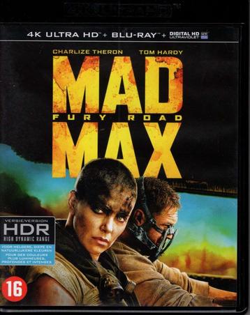 Mad Max Fury Road 4K Ultra HD + Blu-ray - IMDb 8.1 - NL beschikbaar voor biedingen