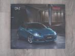 Honda CRZ Folder 2010, Boeken, Auto's | Folders en Tijdschriften, Honda, Ophalen of Verzenden, Honda, Zo goed als nieuw