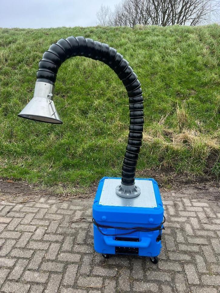 Mobiele puntafzuiging afzuiginstallatie huren 1250m3/u, Diensten en Vakmensen, Verhuur | Gereedschap en Machines