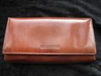 WOODBRIDGE prachtige leren royale portemonnee met knip, Ophalen of Verzenden, Zo goed als nieuw, Bruin, Met knipsluiting