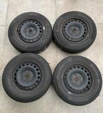 Winterbanden op stalen velg (195/65R15), Ophalen, Gebruikt