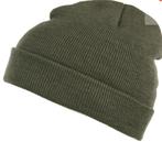Commando muts gebreide vissersmuts watchers cap donker groen, Nieuw, Overige maten, Ophalen of Verzenden, Fostex