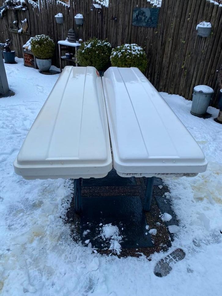 Dakkofferset Jetbag (Thule), Auto diversen, Dakkoffers, Gebruikt, Ophalen